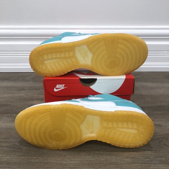 Nike Dunk Low Teal Zeal (Women's) - Picture 5 of 7